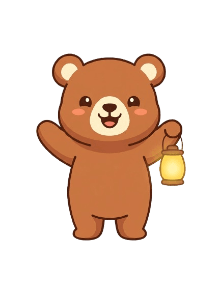 The Bear character from AuroraPath
