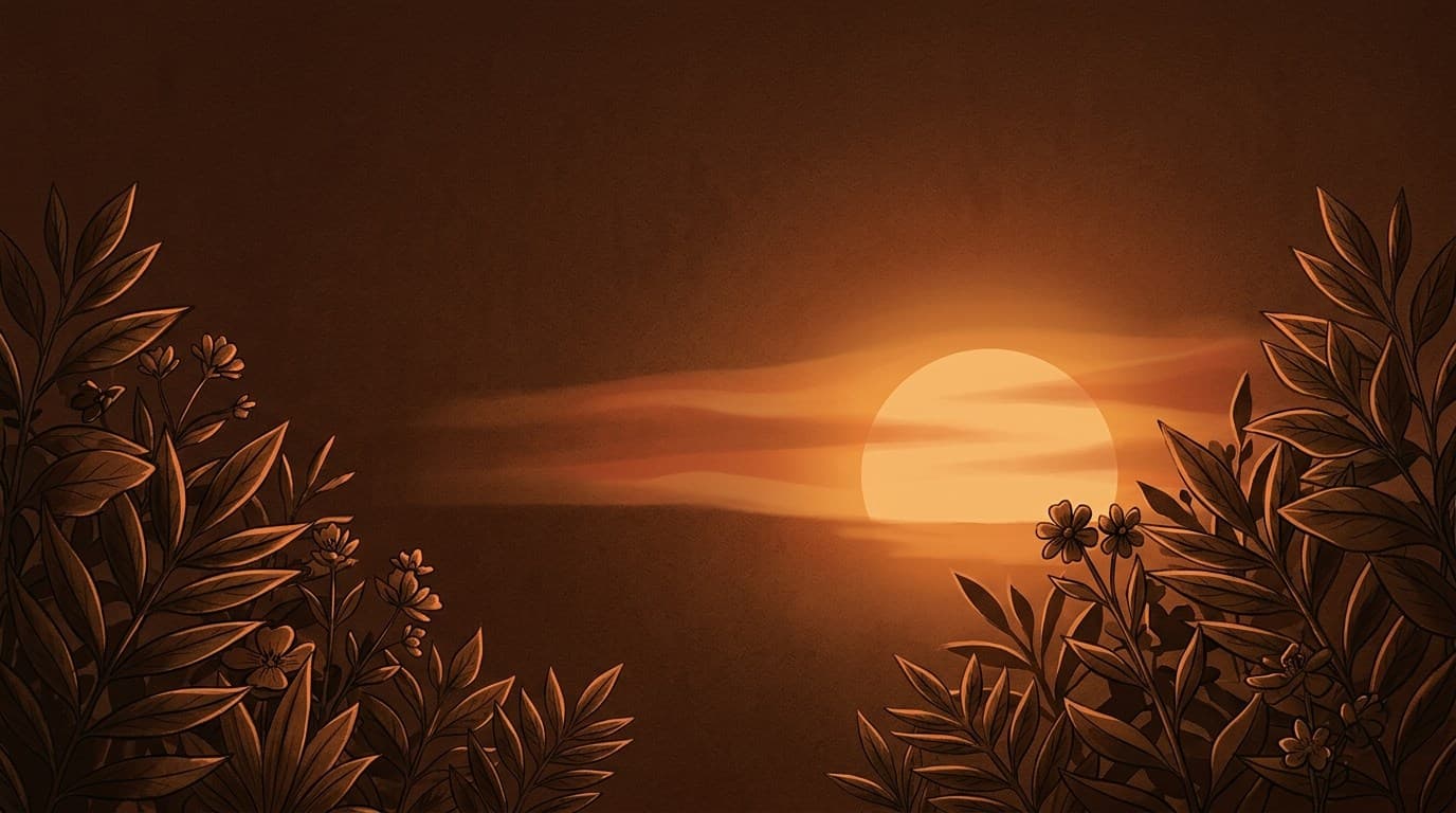 Warm botanical banner illustrating after-school restraint collapse in children