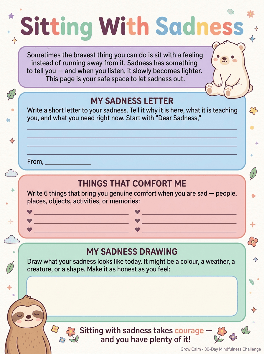 Worksheet — My Calming Toolkit